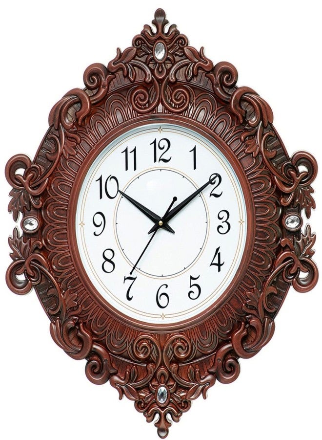 Harbour Analog Latest Stylish New Models Wall Clock for Home Living Room Hall Bedroom (Size Height 41 CM X Width 48 CM)- Home Decor Big Size Wall Clock BG1 - Image 1